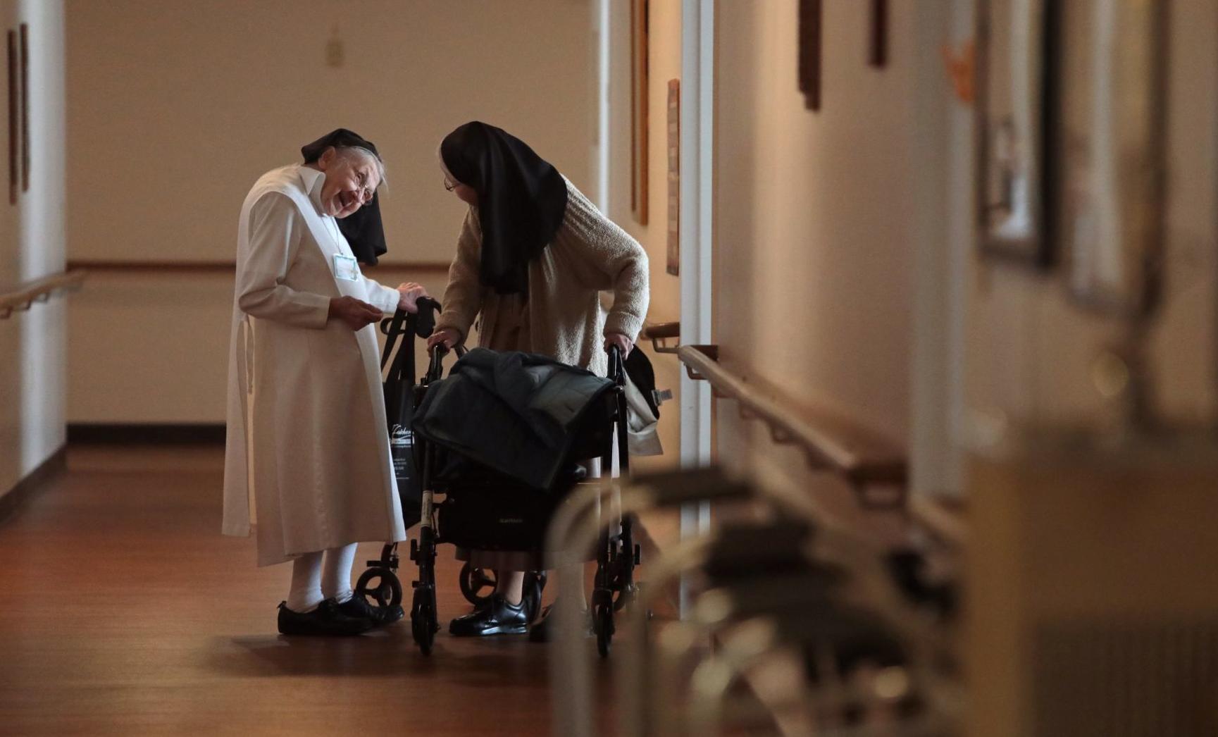 An aging building and an aging population